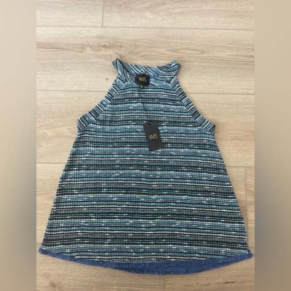 W5 Tops - W5 Women's Striped Tank Top